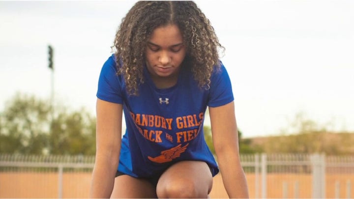 Track star sues to stop transgender athletes competing in girls sports
