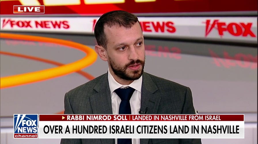 Israelis land in Nashville after escaping war