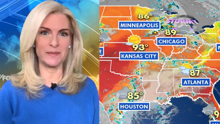 National forecast for Friday, June 26