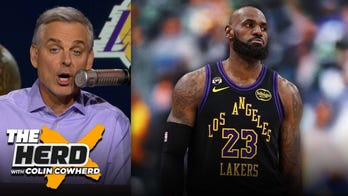 Knicks beat Lakers, Is LeBron’s defense holding LA back? | The Herd