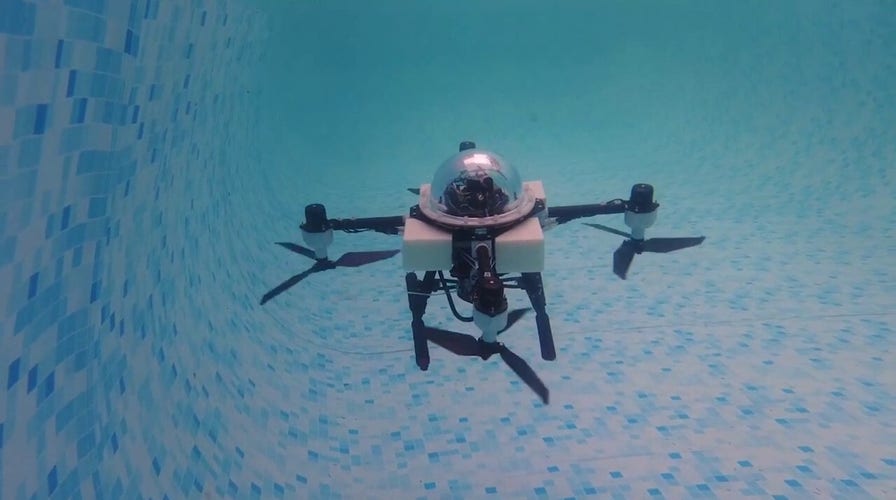 Water drone outlet