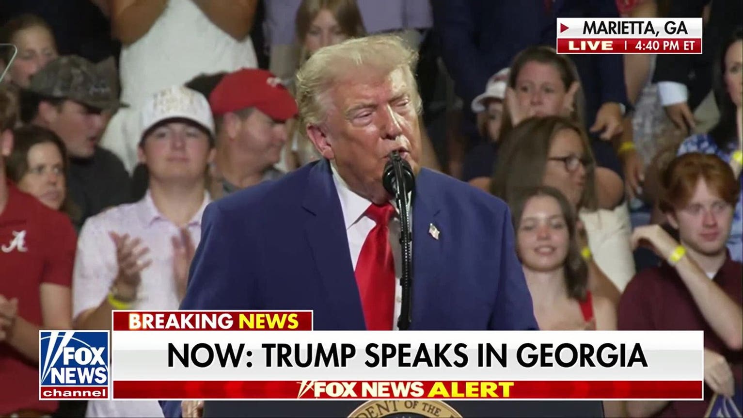 Trump criticizes Biden administration over housing for illegal immigrants