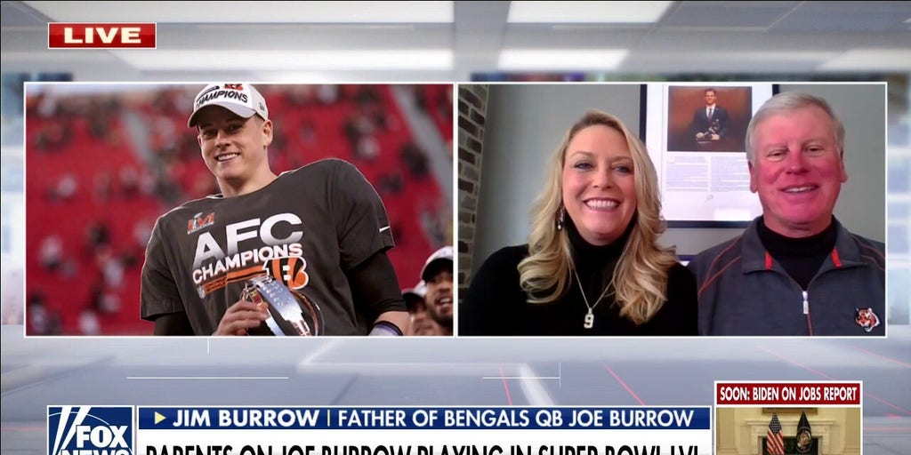 Burrow's parents talk childhood upbringing, confidence going into Super  Bowl LVI