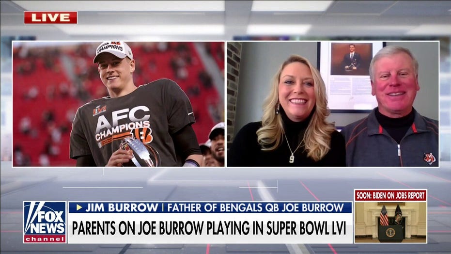 Super Bowl 2022: Joe Burrow's Parents Talk Bengals Star's Confidence ...