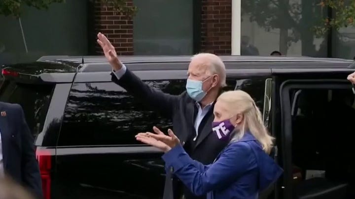 Biden makes unexpected campaign stop in Pennsylvania