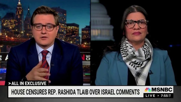 Tlaib pressed on use of ‘from the river to the sea’ phrase after House votes to censure her