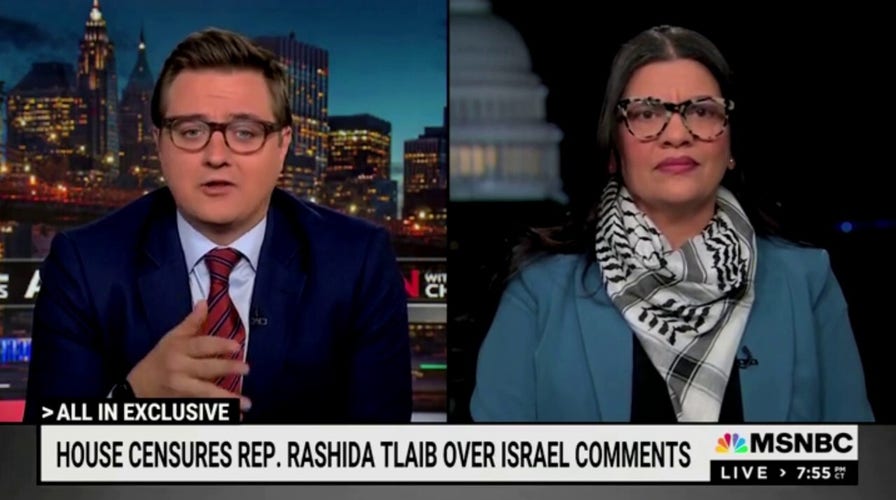 Tlaib pressed on use of ‘from the river to the sea’ phrase after House votes to censure her