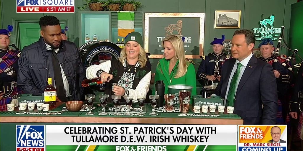'Fox & Friends' hosts celebrate St. Patrick's Day with a pop-up pub