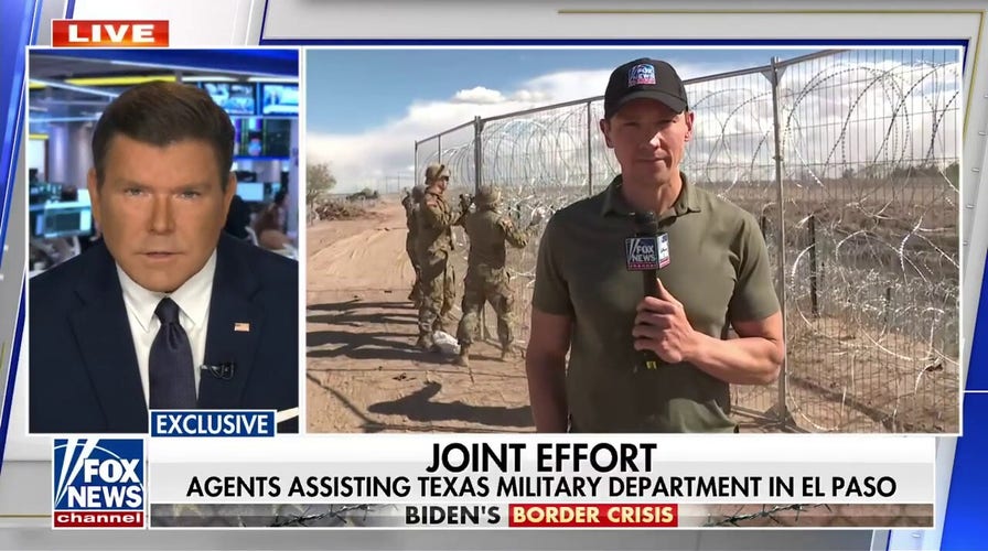 Texas installs more razor wire fencing along border