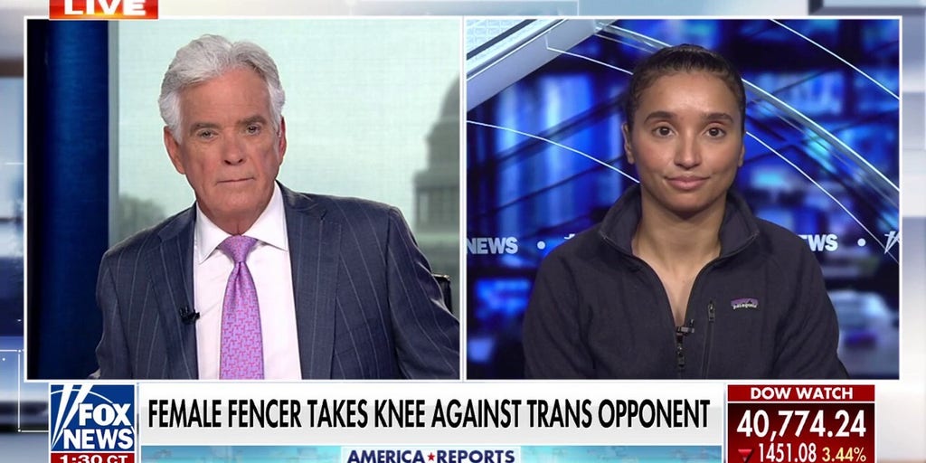 Fencer who took knee against trans opponent: This was the 'last thing I wanted to deal with'