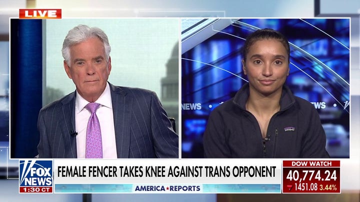  Fencer who took knee against trans opponent: This was the 'last thing I wanted to deal with'