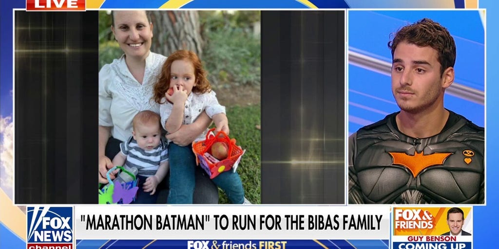 'Marathon Batman' running NYC marathon in honor of Bibas family