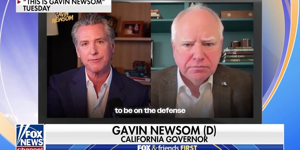 Gavin Newsom urges Democrats to 'go on the offense' admitting party is losing male support