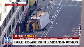 Truck hits multiple pedestrians in Boston with at least two in critical condition