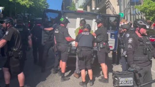Multiple people arrested after protesters scuffle with Seattle police - Fox News
