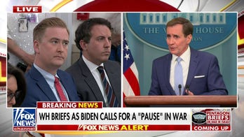 White House confronted over Biden's call for Israel-Hamas ‘pause’