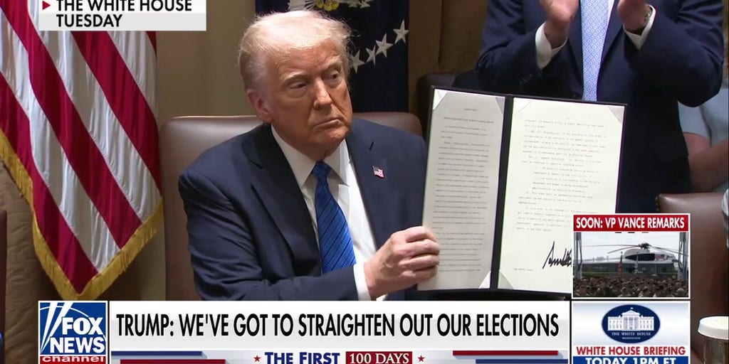 Trump signs executive order fulfilling election integrity promise