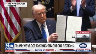 Trump signs executive order fulfilling election integrity promise