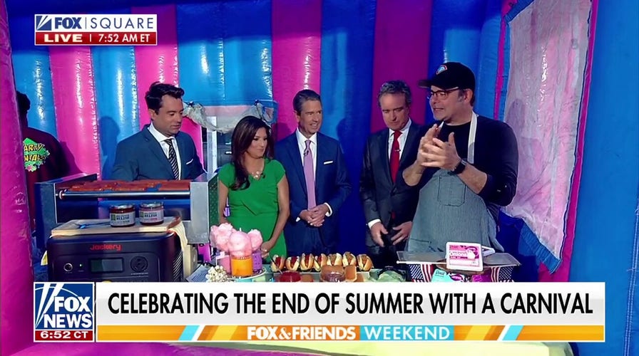 Celebrating the end of summer carnival-style