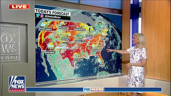 National weather forecast for July 15