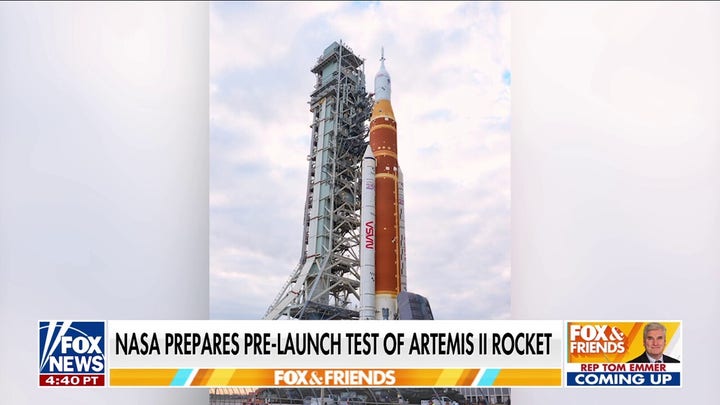 NASA administrator on Artemis II pre-launch test, moon mission and race to Mars