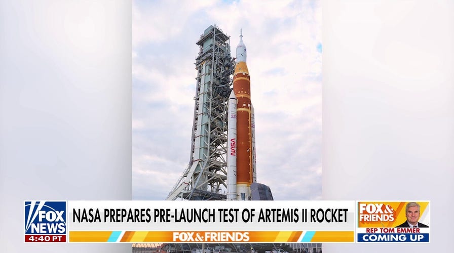 NASA administrator on Artemis II pre-launch test, moon mission and race to Mars