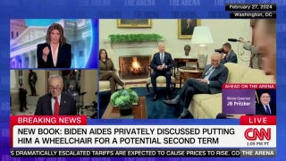 Sen. Schumer repeatedly avoids question on role in Biden cover-up on CNN