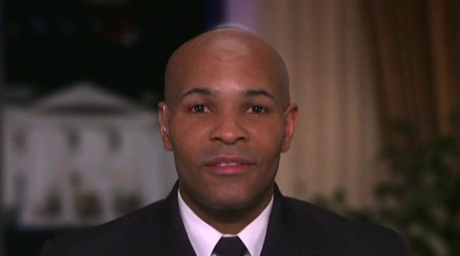 Surgeon General Dr. Jerome Adams urges Americans to continue to lean into COVID-19 mitigation measures
