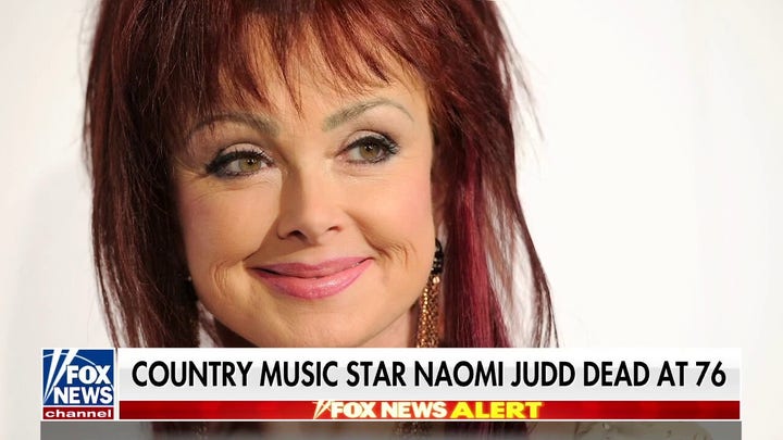 Country music legend Naomi Judd dies at 76