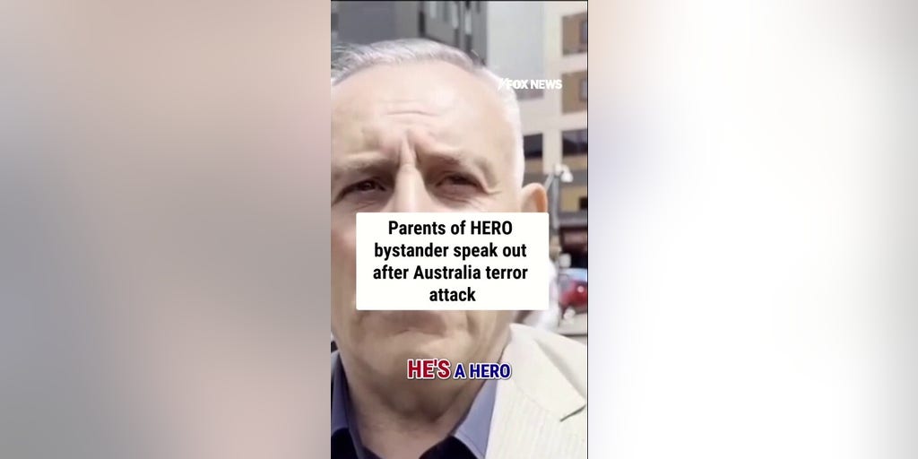 Parents of HERO bystander speak out after Australia terror attack