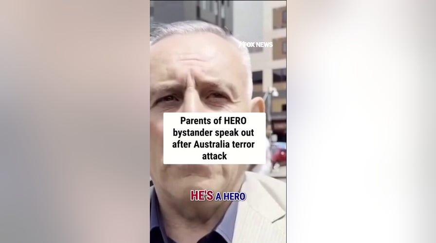 Parents of HERO bystander talk retired aft Australia panic attack
