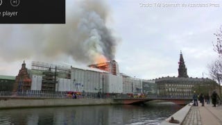 Fire destroys Copenhagen landmark - Fox News