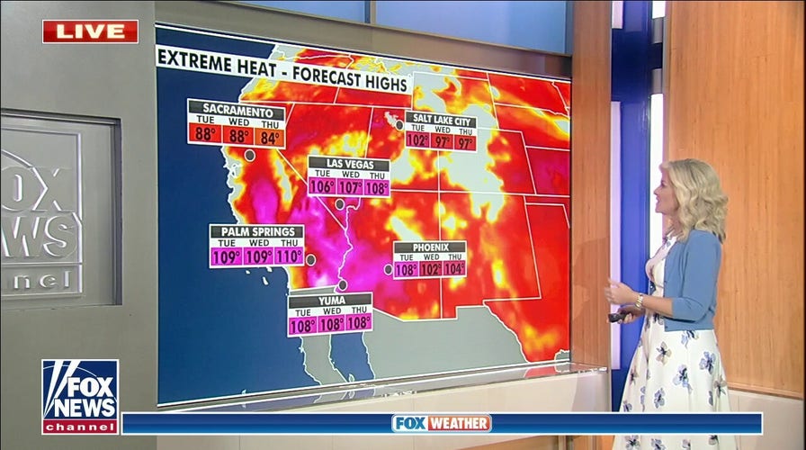 National weather forecast for July 13