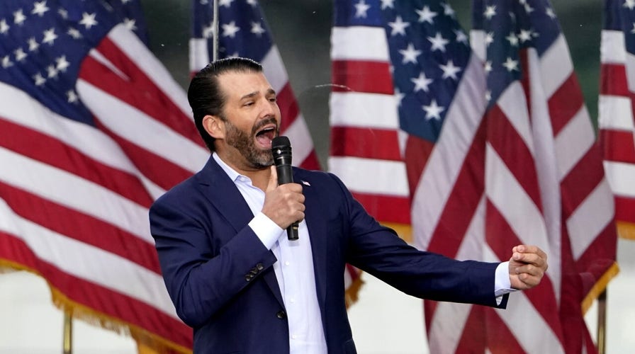 To those Republicans who may be voting, 'you can be a hero or a zero': Donald Trump Jr. 