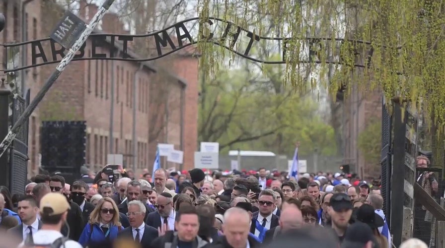 March of the Living astatine  Auschwitz-Birkenau