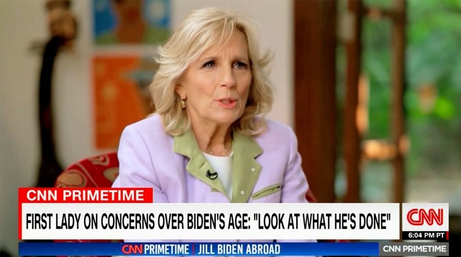 First lady Jill Biden touts president's 'energy level' as 2024 decision looms