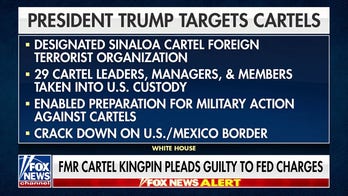 Former cartel kingpin pleads guilty to federal charges