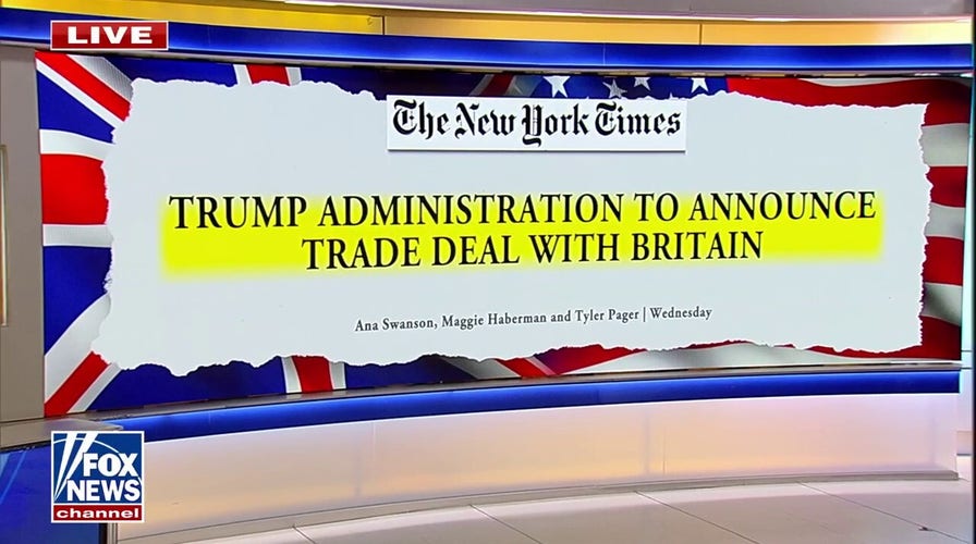 Trump to announce trade deal with UK