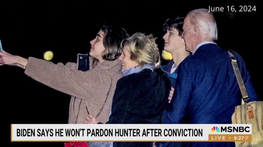 Flashback: MSNBCs Jen Psaki gushed that Bidens pledge to not pardon Hunter showed true character
