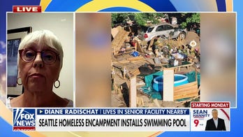 Seattle seniors 'afraid to go out' as gun-filled homeless encampment adds swimming pool