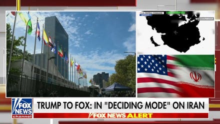 Trump in 'deciding mode' on Iran conflict as Middle East tensions linger