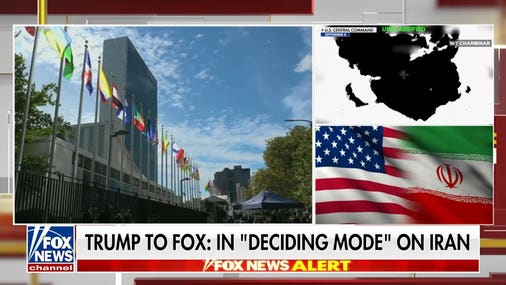Trump in 'deciding mode' on Iran conflict as Middle East tensions linger