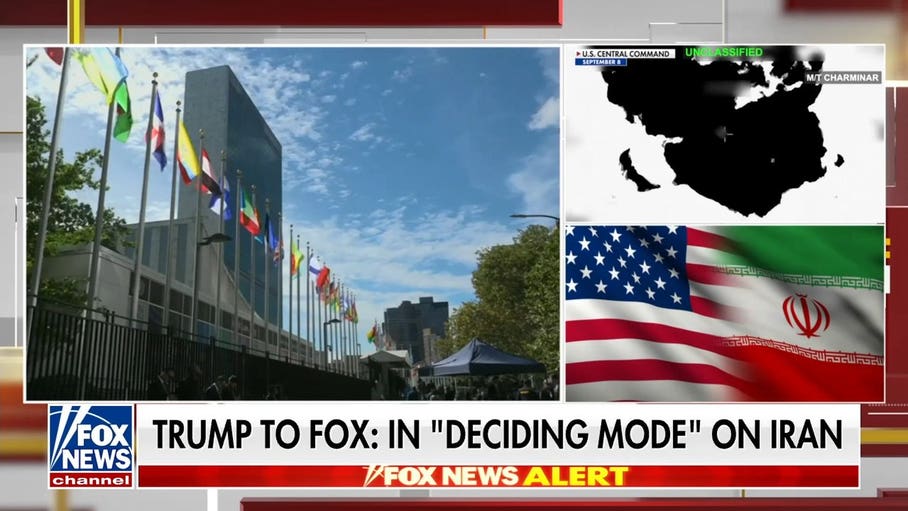 Trump in 'deciding mode' on Iran conflict as Middle East tensions linger