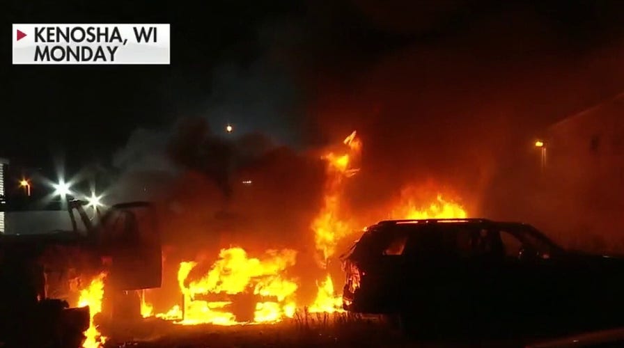 Third night of unrest in Kenosha, Wisconsin