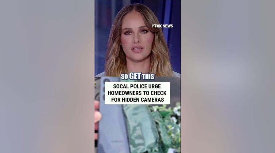 Californians urged to check their yards and bushes for hidden cameras