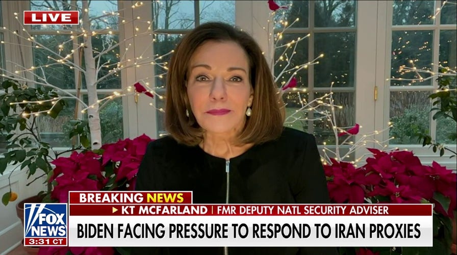 Biden should take out Iranian proxy group’s military capabilities now: McFarland 