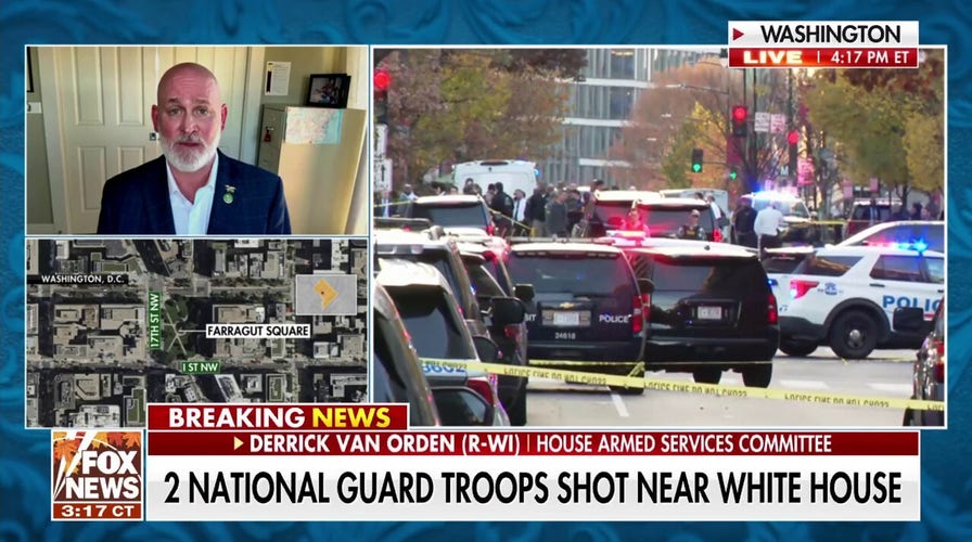 ‘How did we get   here?’: Rep. Derrick Van Orden asks astir  DC shooting