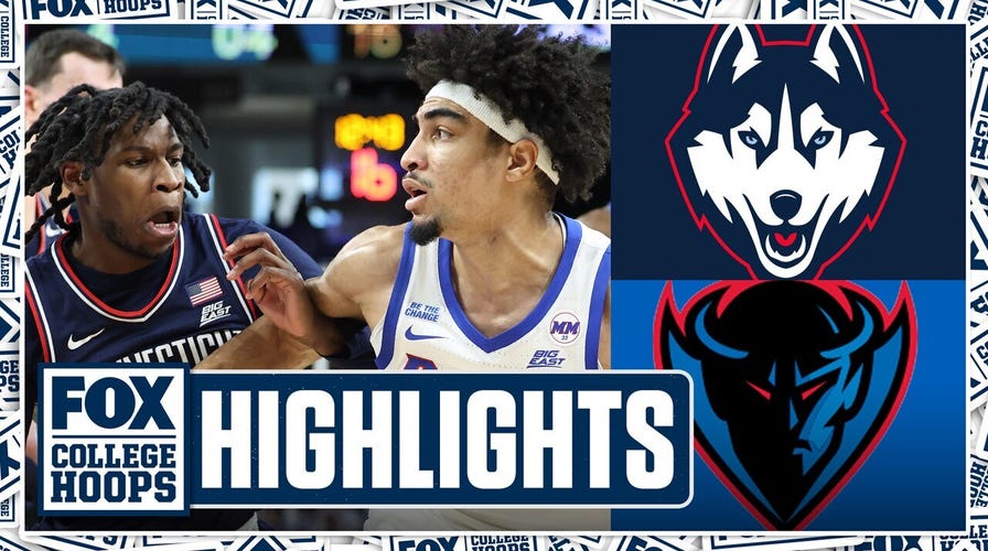 No. 5 UConn Huskies vs. DePaul Blue Demons Highlights 🏀 FOX College Hoops