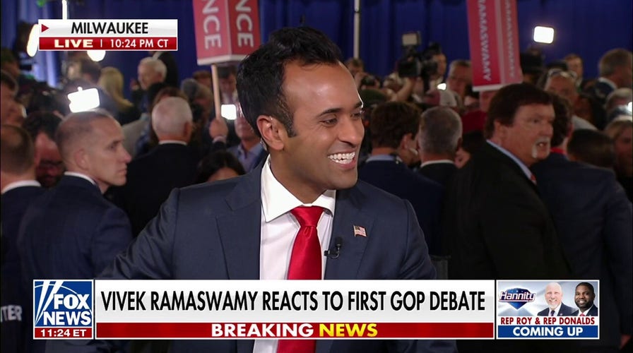 Vivek Ramaswamy on debate performance: 'It was fun'