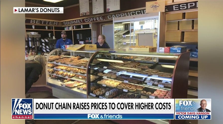 Donut shop raises prices to offset costs and labor shortages